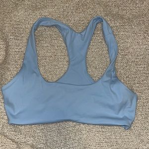 Baby blue Amazon sports bra